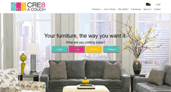 Desktop Screenshot of cre8acouch.com